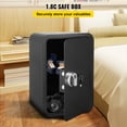 thumbnail image 3 of BENTISM Safe Box Lock Security 1.8 Cubic feet Cash Box with Removable Shelf Home, 3 of 10