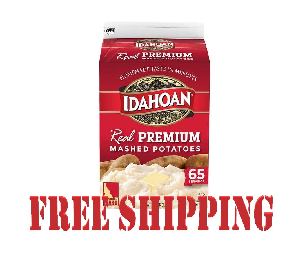 Idahoan Real Premium Mashed Potatoes, 3.25 lbs