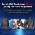 thumbnail image 3 of Integrated Cooling Fan Mobile Phone Gaming Controller Adjustable Design for Various Smartphones with Compatibility, 3 of 10