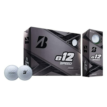 Bridgestone e12 Speed Golf Balls, 12 Pack (Best Golf Ball For Average Swing Speed)