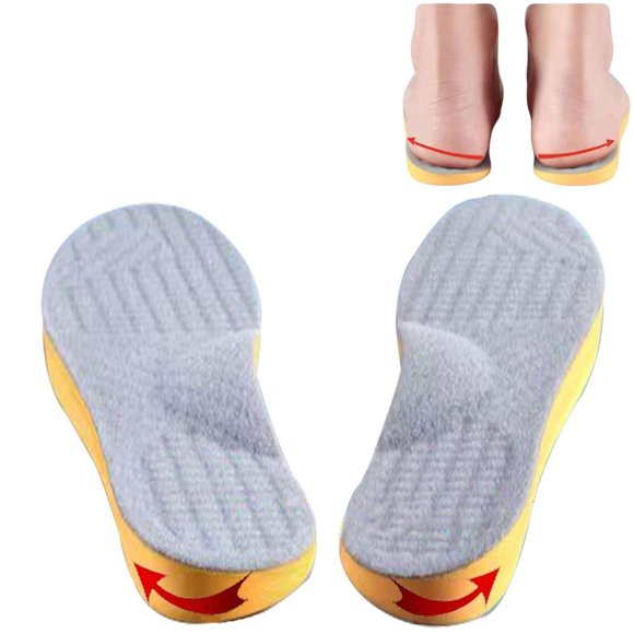 Premium Orthotic Insoles for Supination Correction & High Arch Support - Podiatrist-Recommended Shoe Inserts for Over-Supination, Plantar Fasciitis, Heel Pain Relief - Ideal for Runners, Walkers &