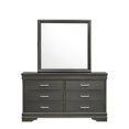 thumbnail image 5 of Brooklyn Queen 4 Piece LED Bedroom set made with Wood in Gray, 5 of 12