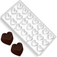thumbnail image 4 of O'Creme Clear Polycarbonate Chocolate Mold Heart, 4 of 7