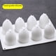 thumbnail image 2 of Molde de silicona para huevos de Pascua, huevo de ganso, huevo de pato, molde para mousse de pastel con forma de flor estilo francés, huevo de pájaro, 2 of 4