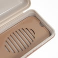thumbnail image 3 of Raindrops 2-Pack Leakproof Soap Holder Travel Case with Lid, Durable PP Material for Bathroom and Travel, 3 of 8