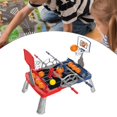 thumbnail image 1 of Runquan Basketball Toy Table Basketball Games Set Novelty Toy Sport Fun Mini Basketball Game Basketball Desktop Toy for Kids Children with Foot 10 balls, 1 of 8