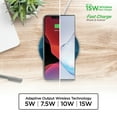 thumbnail image 3 of HyperGear ChargePad Pro 15W Wireless Fast Charger (CHARGER15W-PRNT), 3 of 12