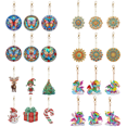 thumbnail image 1 of Juego Llaveros Con Diamantes 6 Uds. Dibujos Animados Doble Cara Forma Especial (mariposa), 1 of 8