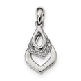 thumbnail image 2 of 925 Sterling Silver Cubic Zirconia Pendant, 2 of 3