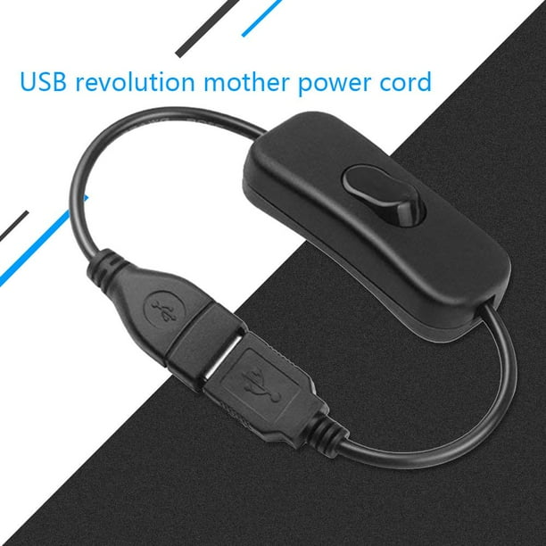 CABLE USB A USB TIPO C CON INTERRUPTOR RASPBERRY PI 4 - Electrostore