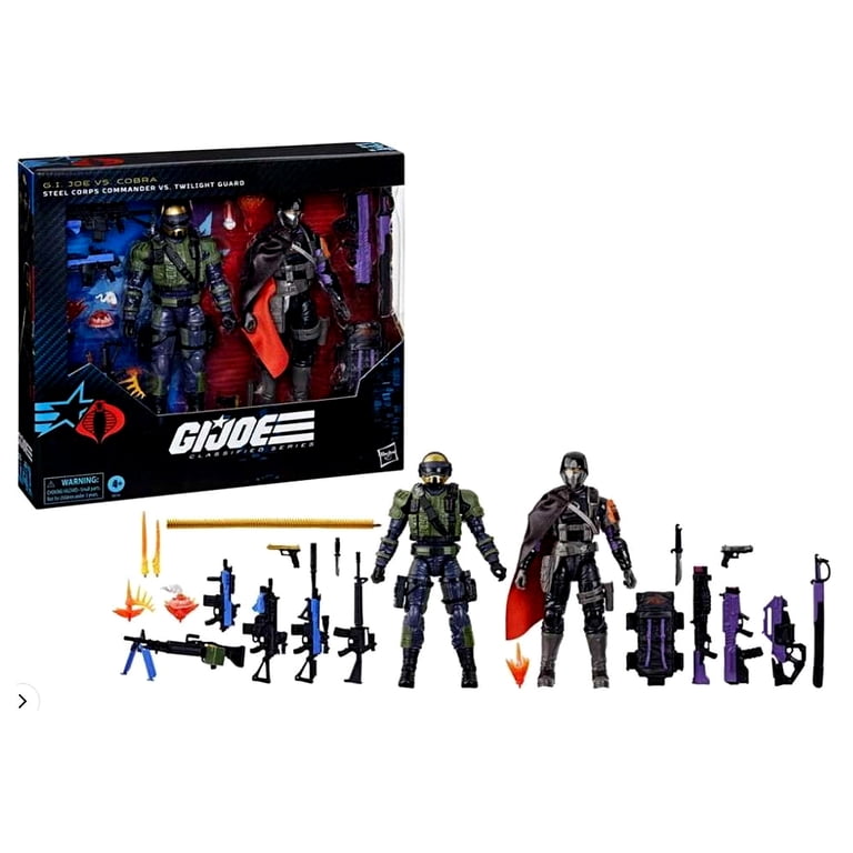 GI Joe Classified スティールコープスコマンダーシャドウガード G.I. Joe Classified Series #141 Steel Corps Commander Vs. Twilight