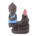 thumbnail image 2 of Quemador de incienso de reflujo Monk Relax Cómodo soporte de incienso de cascada de arena morada con 30 varillas de incienso para yoga Oficina Azul cielo, 2 of 10
