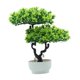 thumbnail image 2 of Árbol bonsái artificial, planta de escritorio, bonsái de interior con maceta, pequeña planta falsa decorativa Verde, 2 of 9