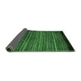 thumbnail image 2 of Ahgly Company Indoor Round Oriental Emerald Green Modern Area Rugs, 7' Round, 2 of 4