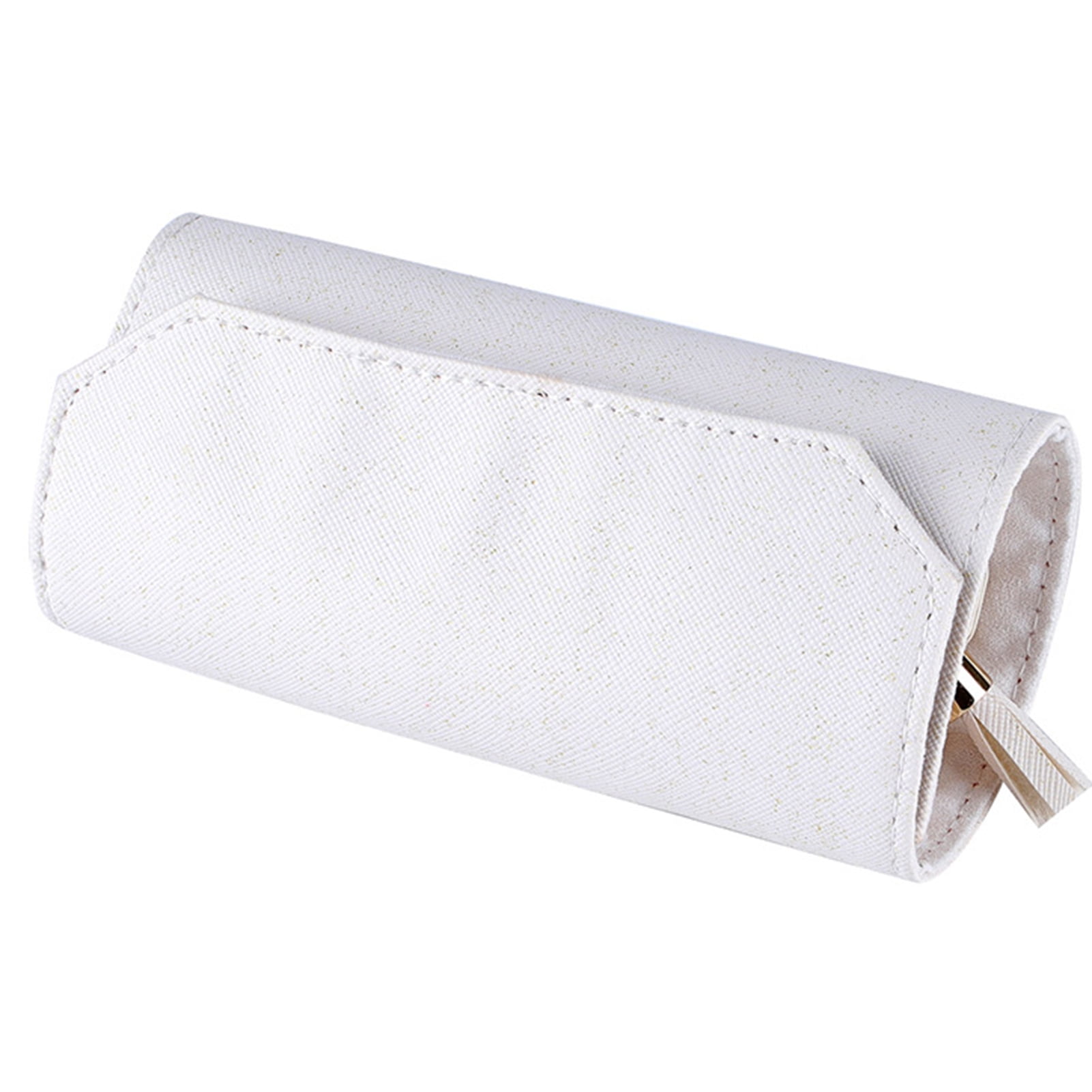 Roll Foldable Jewelry Case Bag with Supple Leather Material for Jewelry