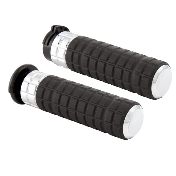 Arlen Ness Speedliner Chrome Fly-by-Wire Grips (500-003)
