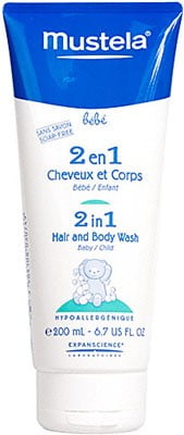 mustela 2 in 1 hair and body wash