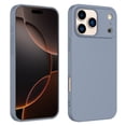 thumbnail image 2 of Hisdou For Apple iPhone 17 Silicone Case,[Support Wireless Charging]Liquid Silicone Gel Soft Ultra Thin Slim Fitted Skin Phone Case Cover For iPhone 17-Gray, 2 of 5