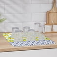 thumbnail image 3 of Summer Fresh Lemon Dish Drying Mats for Kitchen Counter Indigo Blue Tile Pattern Microfiber Absorbent Dish Drainer/Rack Mat Reversible Hangding Quick Drying kitchen Mat, 18x24inch Machine Washable, 3 of 6
