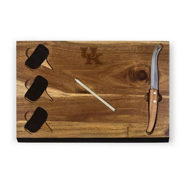 Kentucky Wildcats - Delio Acacia Bamboo Cheese Board & Tools Set