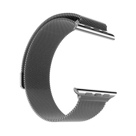 apple watch 42mm milanese loop space black