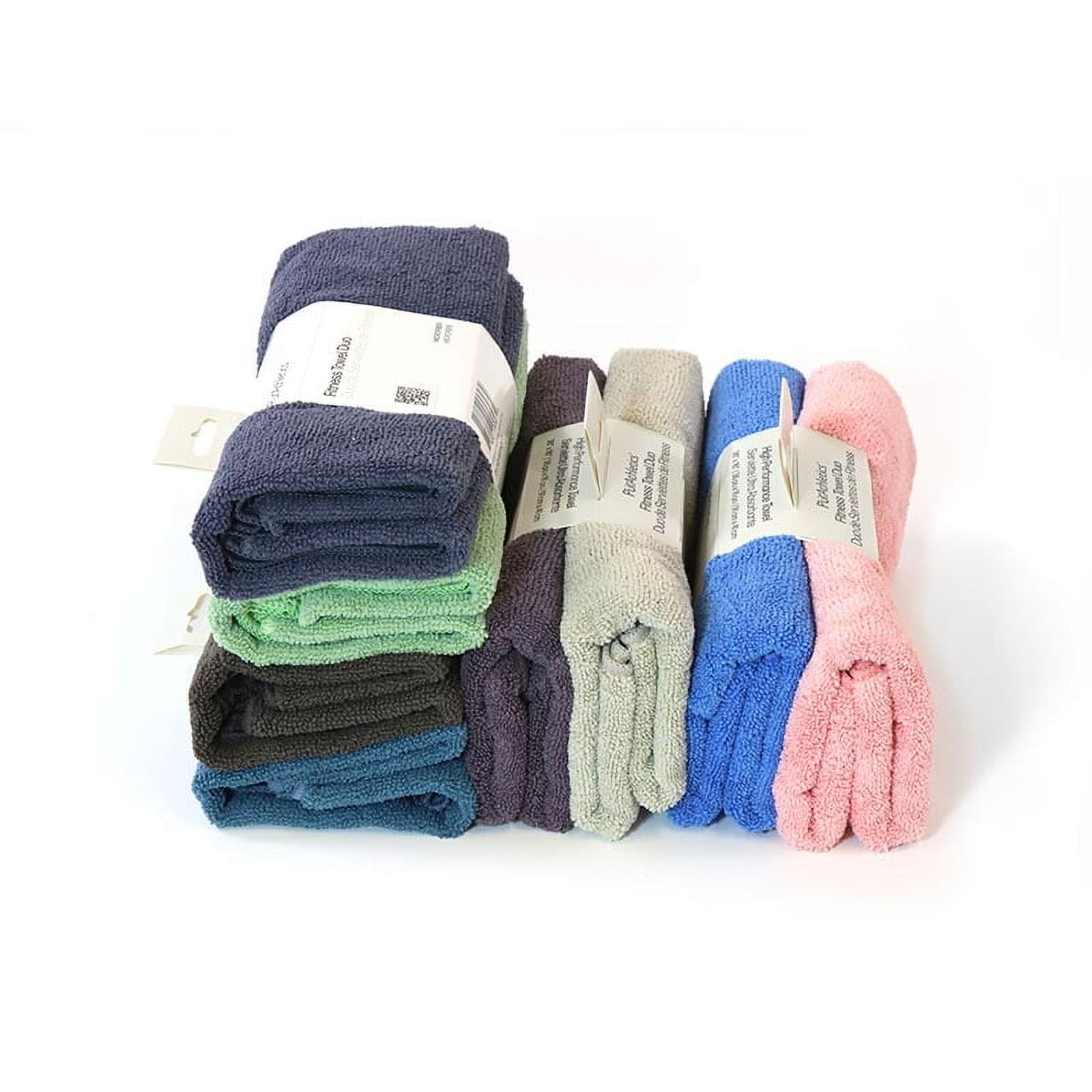 PurAthletics 2-Pack Fitness Towels