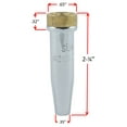thumbnail image 4 of (3 PACK) SÜA - 6290-NX-000 Propane Cutting Tip - Compatible with Harris - #000, 4 of 6