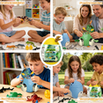 thumbnail image 3 of HNZENBW 18-Piece Fun Dinosaur Egg Set Dinosaur Treasure Box Kids Storage Box Easter Egg Christmas Party Gift, 3 of 8