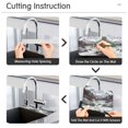 thumbnail image 5 of Yayeee Faucet Mat for Kitchen Sink 30" Diatomite Long Splash Guard Pad, River and Mountains, 2 Pack, 5 of 7