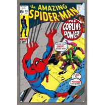 Marvel Comics - Green Goblin - The Amazing Spider-Man #98 Wall Poster, 22.375" x 34", Framed