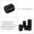 thumbnail image 3 of Unique Bargains Black Acrylic Solid Cylinder Round Display Riser, 2 Inches x 2 Inches, 3 of 4