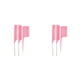 thumbnail image 4 of Jumpingount Paquete de 3 cepillos para el cabello para teñir el cabello, teñir el cabello, estilismo antiestático, bricolaje, regalos para Rosado 2piezas, 4 of 6