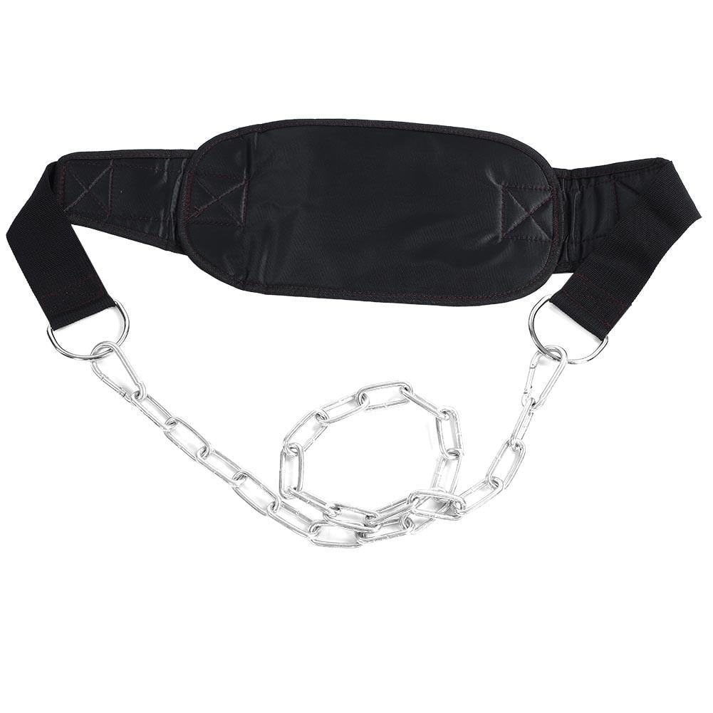 Sedroc Weighted Dip Belt with Chain for Weight Lifting Powerlifting Gym Training 