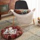 thumbnail image 4 of Nvzi Bohemian Patchwork Round Chair Seat Cushions for Dining Kitchen Office Chairs Patio Soft Cotton Linen Chair Pads (Blue,Diameter 22), 4 of 5