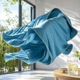 thumbnail image 6 of InsCrazy Summer Quilt Luxury Cooling Duvet Cover Silky Soft Lightweight Comforter Cooling Blankets For Hot Sleepers, 6 of 7