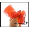 thumbnail image 4 of Jumbo Gummy Bear - Large Squishy Sensory Fidget Toy - Glitter Gel Filling, 4 of 4