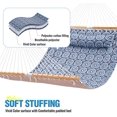 thumbnail image 6 of Space-Saving Hammock with Stand, 2 Person 550 Pound Capacity, Outdoor Patio Yard Indoor Hammock Bed, Quilted Fabric, 6 of 6