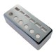 thumbnail image 2 of Tapa de pastilla Humbucker de latón 12 agujeros 50 mm Yuyangstore, 2 of 8