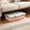 Pink, variant on Taicans Under Bed Storage Box with Wheels - Low Profile Plastic Rolling Container with Lid & Clips,Organizer for Clothes Blankets Toys,Bedroom,15.3x31x6in