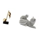 thumbnail image 5 of Escultura creativa de resina con forma de gato y nota musical. Adorno de mesa, figura decorativa, pieza central para escritorio, chimenea, dormitorio,, 5 of 8
