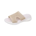 thumbnail image 2 of YOUYEDIAN Orthopedic Sandals for Women Dressy Open Toe Arch Support Shoes Summer Waterproof Non Slip Slip on Casual Slippers, 2 of 8