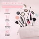 thumbnail image 5 of Cosmetiquera Para Maquillaje, Bolsa De Maquillaje Grande, Cosmetiquera De Viaje, Bolsa De Tocador Neceser Portátil, Neceser Mujer, Bolsa De Lavado Impermeable Portátil, 5 of 7