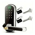 thumbnail image 1 of Smart Fingerprint Door Lock App Remote Control Keyless WIFI Digital Touchscreen, 1 of 5