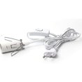 thumbnail image 4 of Cable Para Lámpara De Sal Con Interruptor - E14-1,8 M - Casquillo Para Lámpara De Sal, Blanco-HAOY, 4 of 5
