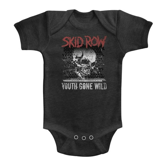 Skid Row Graffiti Gone Wild Vintage Smoke Infant Baby Romper