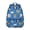 Blue-41, variant on Funny Cartoon Dog Print Backpack for Student, Featuring Bones and Tails Pattern, Durable Material, Ideal for Daily Use