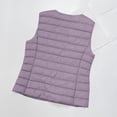 thumbnail image 5 of Vmberlty Puffer Vests for Women Lightweight Sleeveless Padded Gilet Short Cut Warm Cotton Coat Versatile Daily Casual V Neck Vest Jackets, 5 of 8