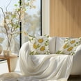 thumbnail image 4 of XWSHYW Juegos de Colchas y Cobertores Funda de Almohada de Estilo Veraniego Funda de Almohada de Estilo Natural Adecuada para Sala de Estar, Sofá, Asiento de Automóvil, El Tamaño Es 17,71 X 17,71 Pul, 4 of 6
