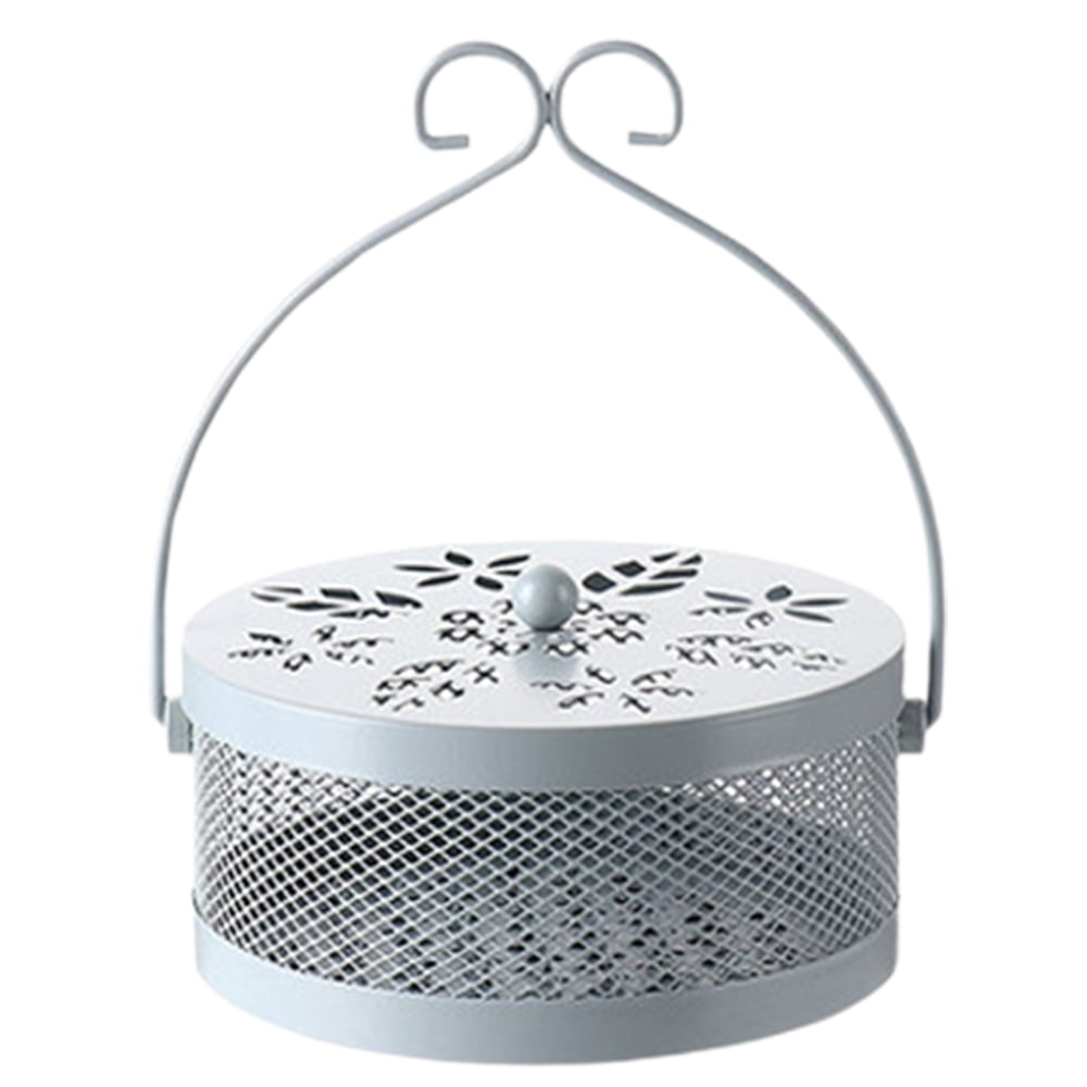 Mosquito Spool Holder with Lid Retro Style Portable Mosquito Incense