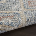 thumbnail image 6 of Nourison Concerto Distressed Contemporary Blue/Ivory Area Rug, 6 of 8